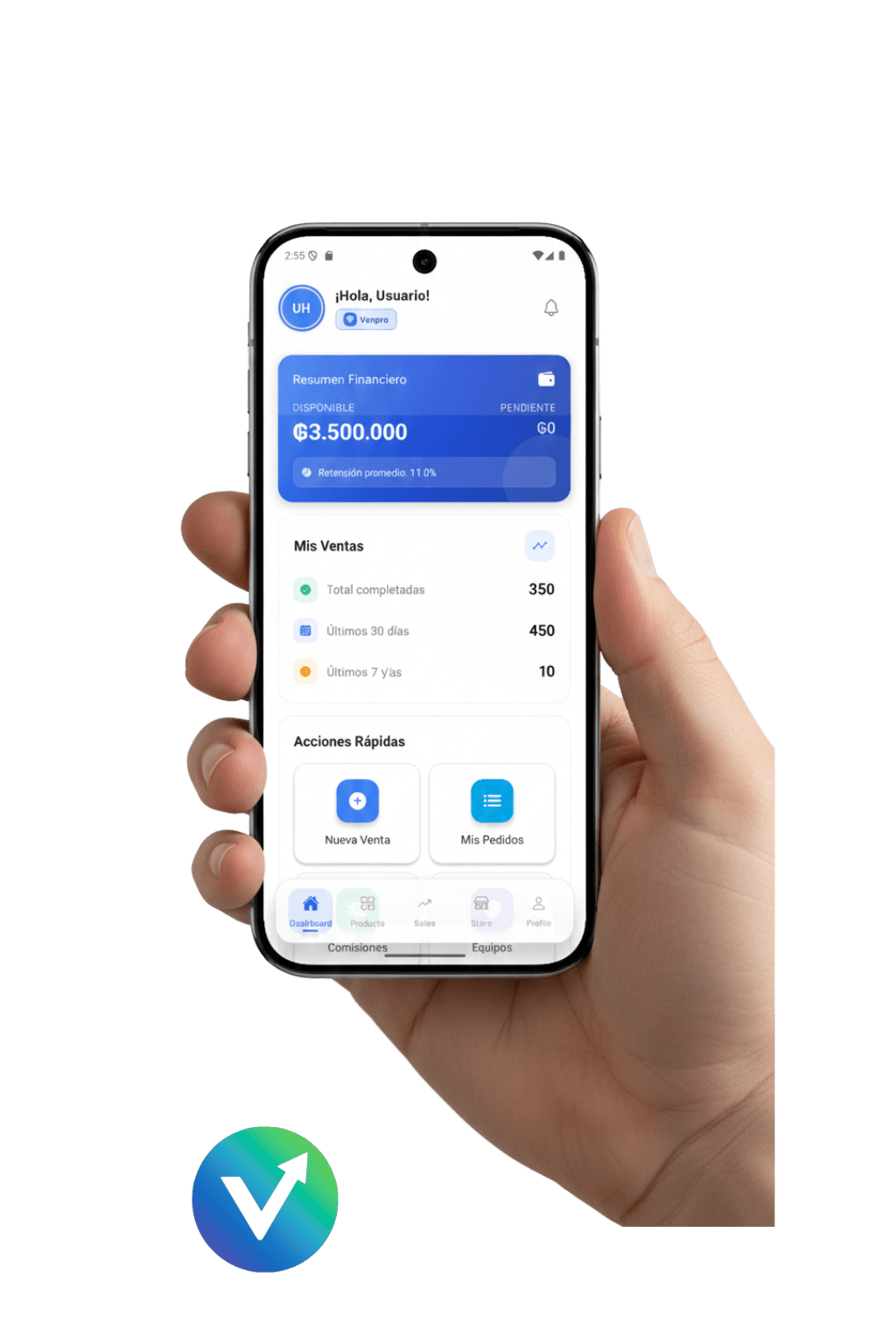 VENTU - Plataforma de vendedores digitales